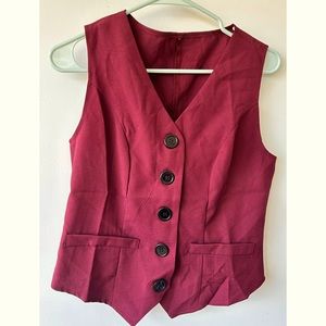 3/$15🍓 Vintage style waistcoat